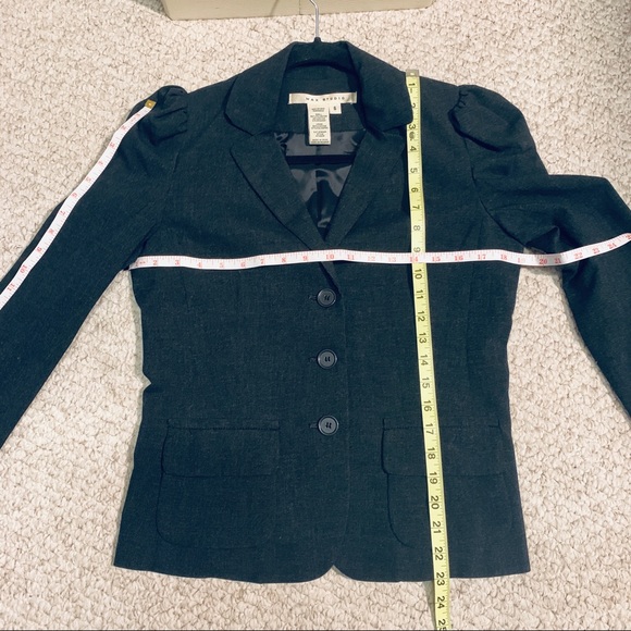 Max Studio three-button charcoal grey blazer - Picture 5 of 8